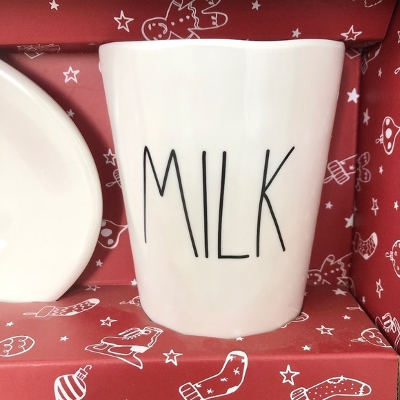 Rae Dunn, Milk & Cookies, For Santa, Melamine, Gift Set, NEW, Holiday, Christmas - Picture 5 of 7